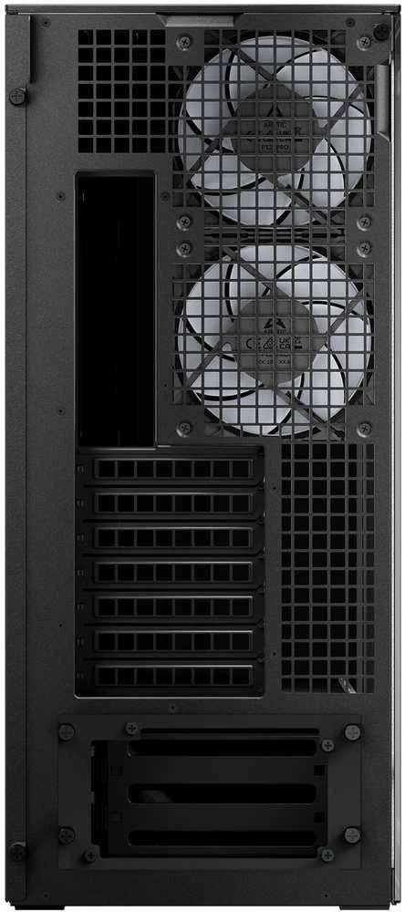 ARCTIC Xtender PC-kompiuterio korpusas, Midi-Tower, E-ATX, RGB, Tempered Glass – juodos spalvos