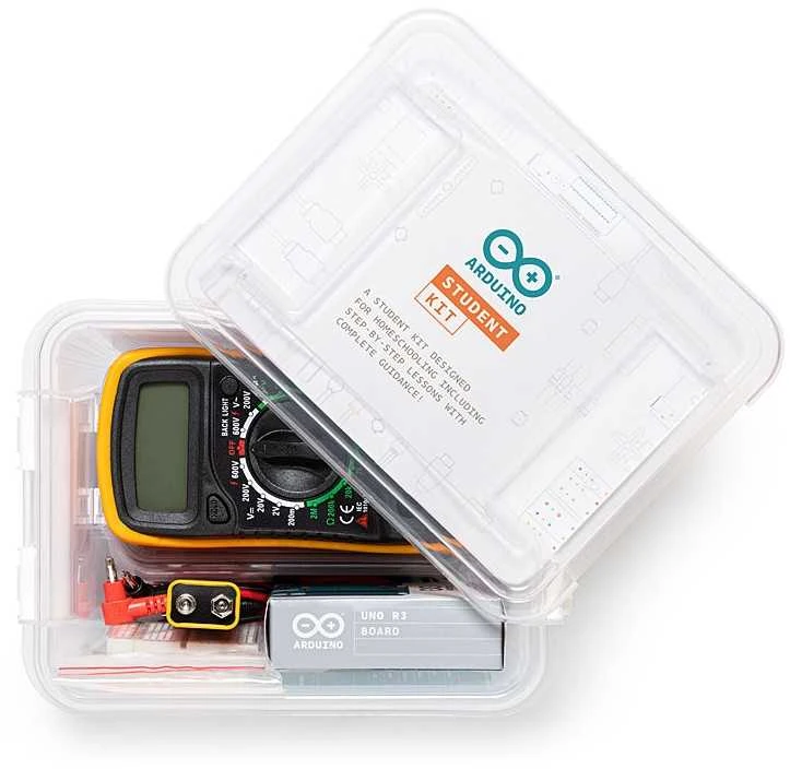 Arduino Student Kit EN - rinkinys, skirtas mokytis elektronikos ir programavimo