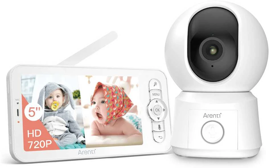 Arenti AInanny B2 Kit Ekran LCD Wi-Fi balta