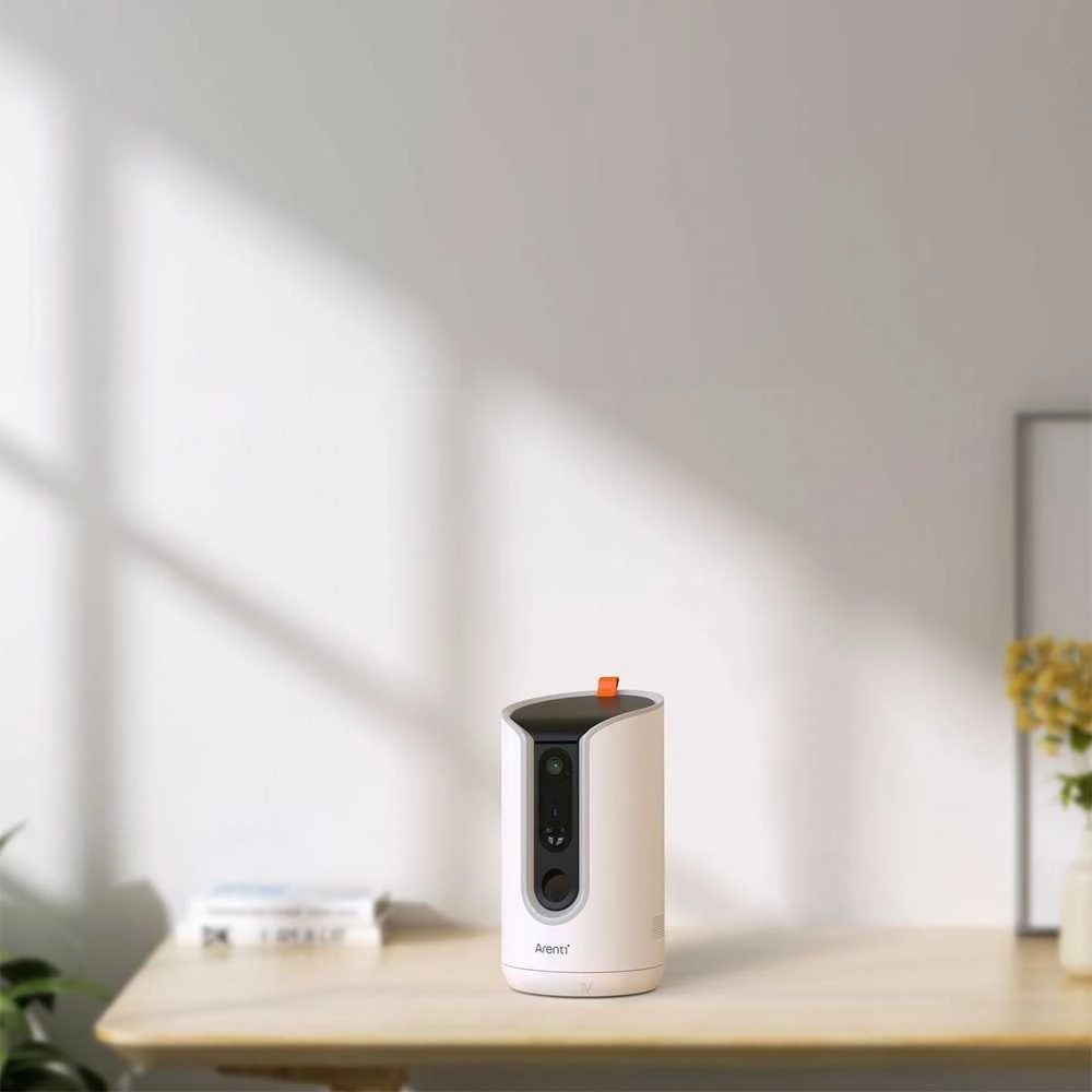 IP kameros skanėstų dozatorius Arenti Petcam Wi-Fi 5G 3MP 2K