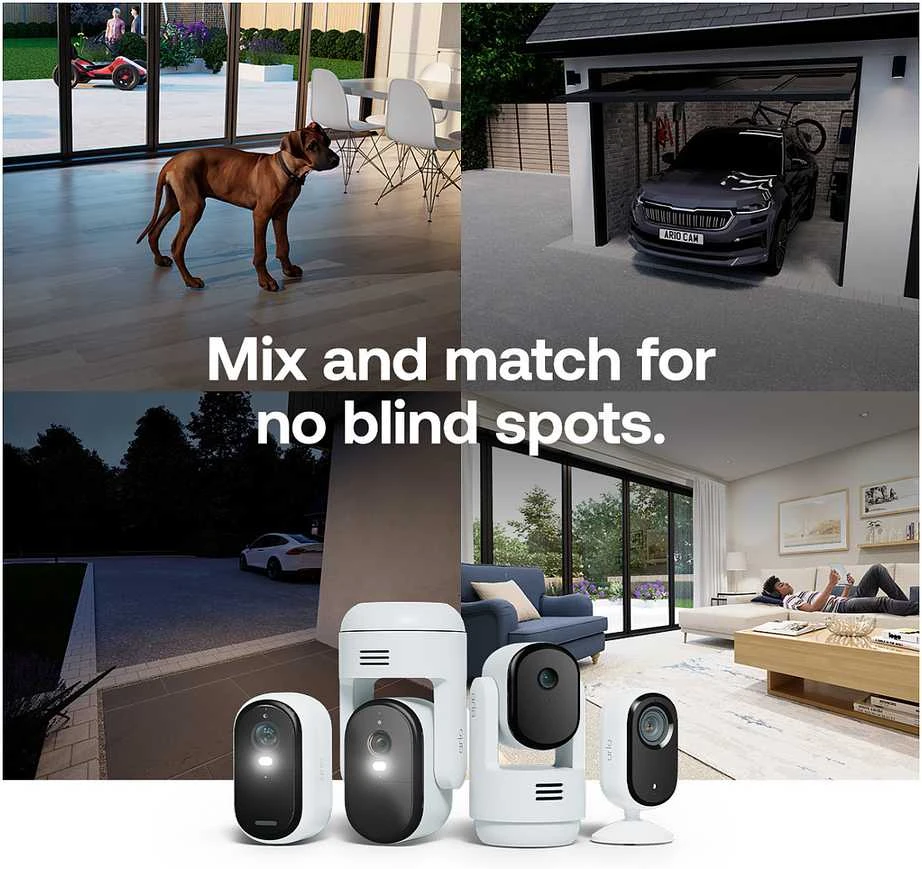 ARLO E3 HD 2-CAMS + 2X MOUNTS