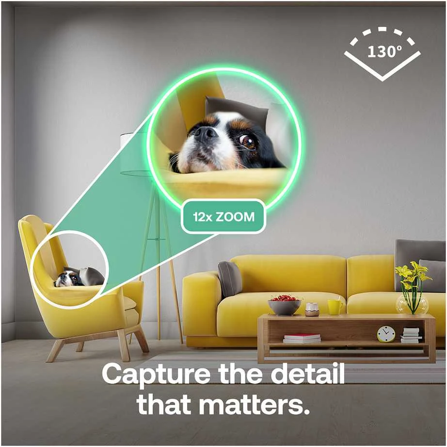 ARLO Essential 3 2K vidaus apsaugos kamera