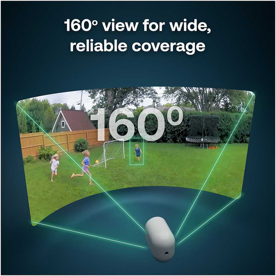 Šakotuvas Arlo Pro 6 2K+ Überwachungskamera Weiß 3er Set 4MP (2560x1440), WLAN, Akku, IP65 Wetterfest, 160° Weitwinkel, Farbnachtsicht