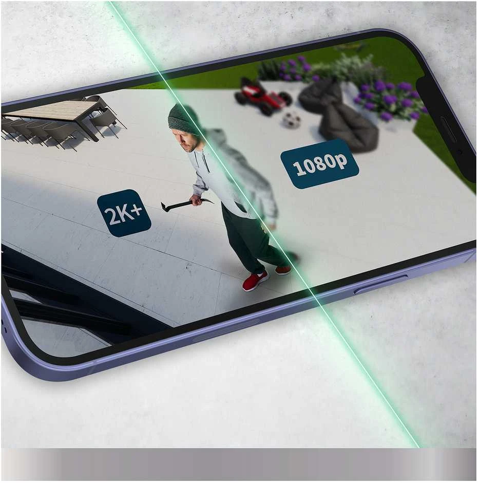 Kamera IP Arlo Arlo Pro 5 Spotlight, stebėjimo kamera (balta/juoda, 2 vnt. pakuotėje, WiFi, prožektorius, 2K raiška)