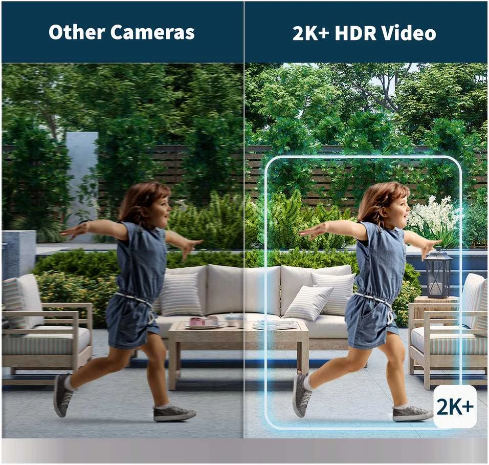 Kamera IP Arlo Arlo Pro 5 Spotlight, stebėjimo kamera (balta/juoda, 2 vnt. pakuotėje, WiFi, prožektorius, 2K raiška)