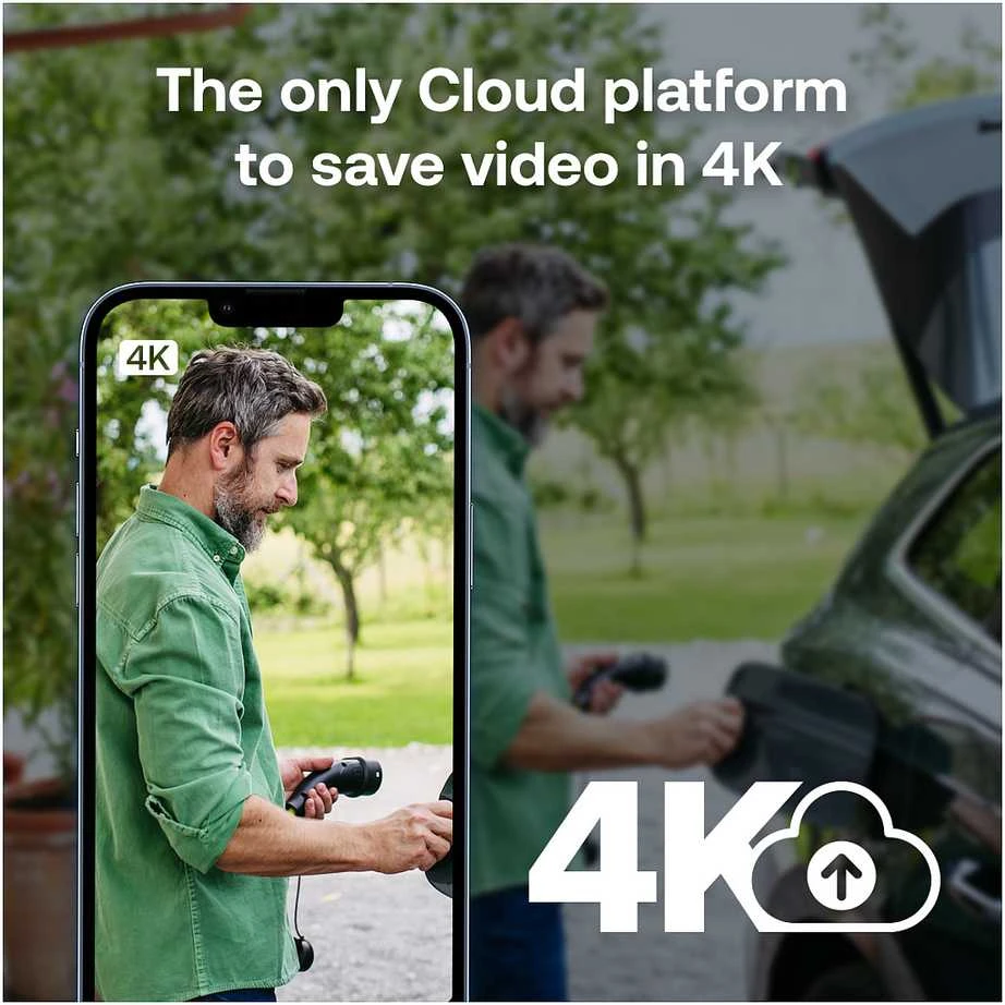 „Kamera IP Arlo Ultra 3“ apsaugos kameros rinkinys su 3 kameromis ir saulės baterija (VMC5350-111EUS)