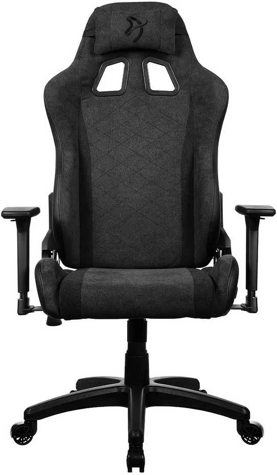 Žaidimų kėdė Arozzi Avanti SoftFabric, Tamsiai pilkos spalvos