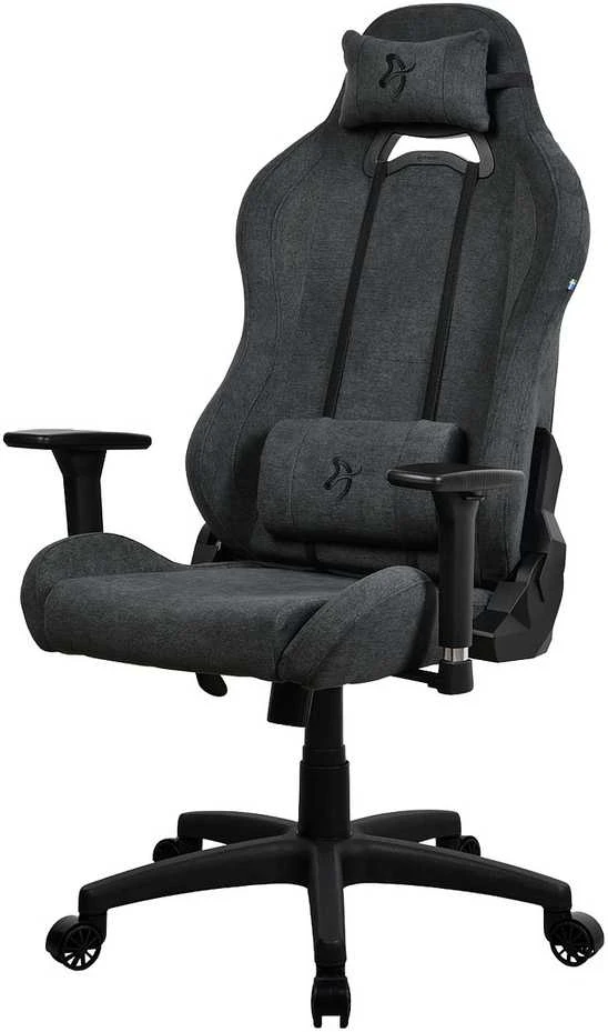 Arozzi TORRETTA žaidimų kėdė Soft Fabric | Tamsiai pilkos spalvos