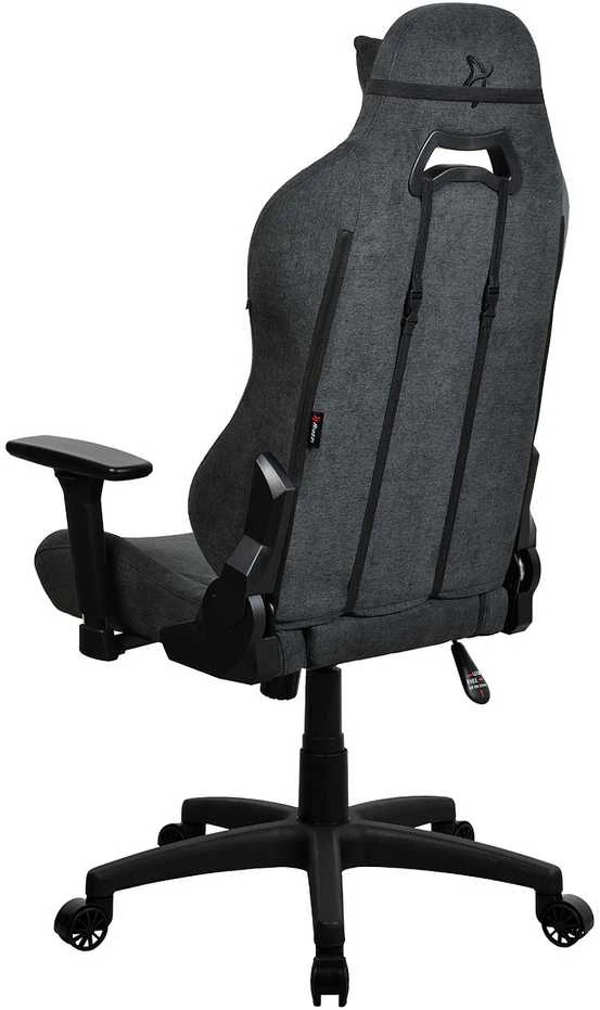 Arozzi TORRETTA žaidimų kėdė Soft Fabric | Tamsiai pilkos spalvos
