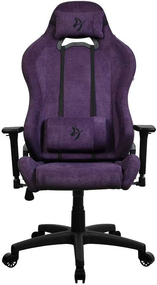 Arozzi TORRETTA žaidimų kėdė Soft Fabric | Violetinės spalvos