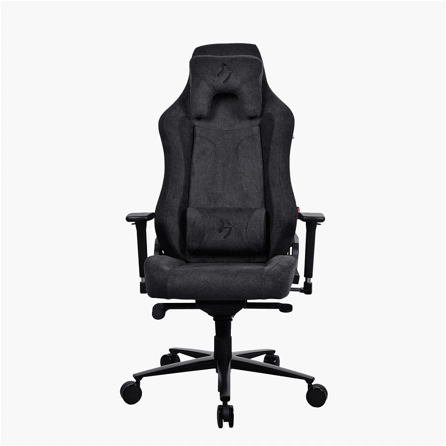 Žaidimų kėdė Arozzi VERNAZZA Soft Fabric | Juoda