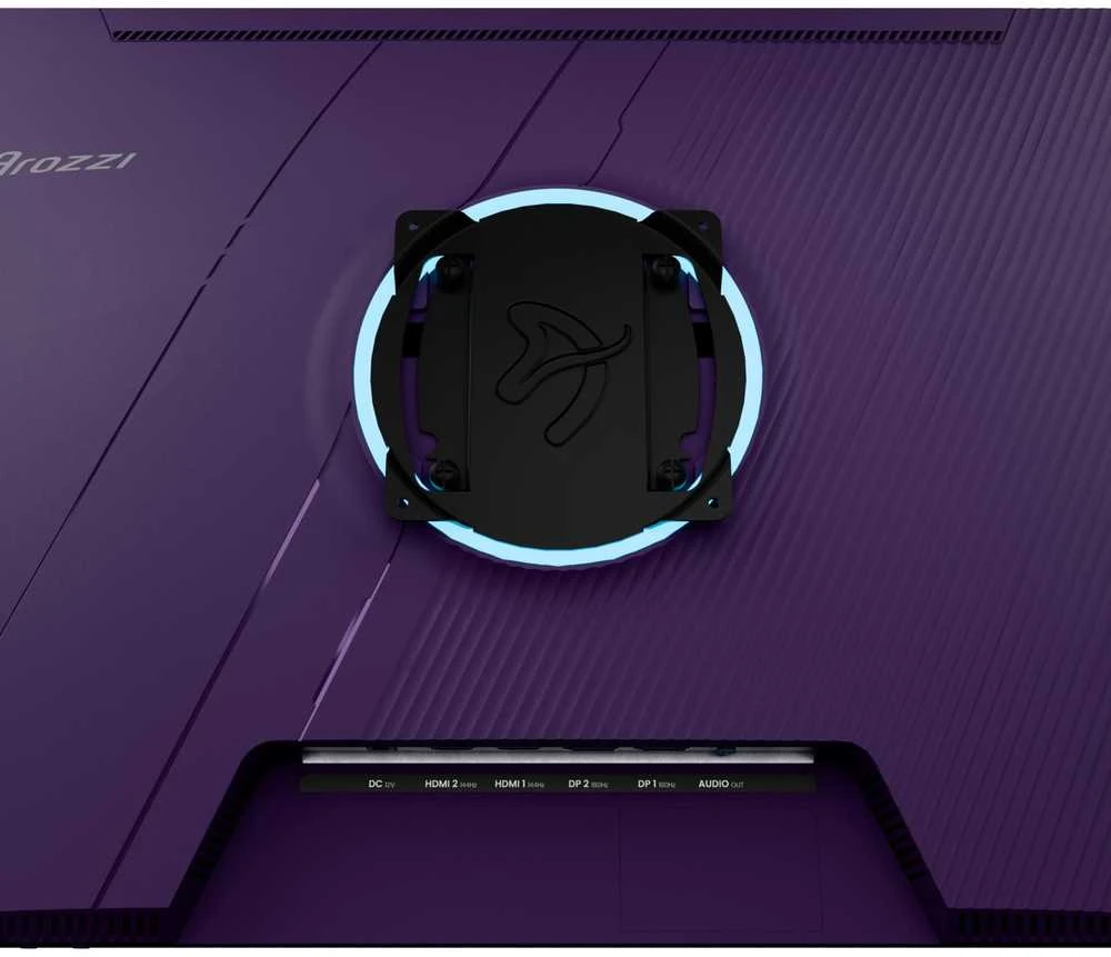 Monitorius Arozzi | Nova | 27 " | IPS | QHD | 16:9 | 180 Hz | 1 ms | 2560 x 1440 pikselių | 350 cd/m² | HDMI jungtys quantity 2 | Violetinė