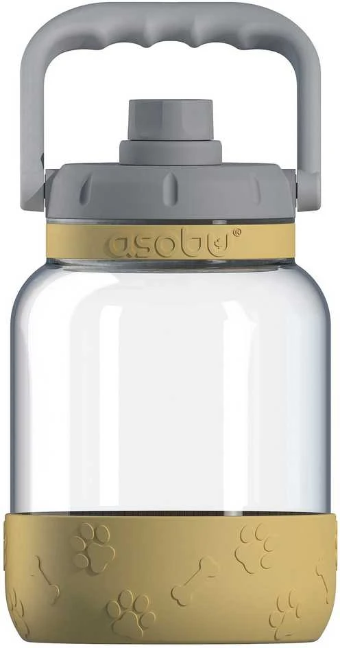 Gertuvė Asobu Asobu – „Barkely Bowl“ buteliukas, 1000 ml / 33 oz – garstyčių spalvos