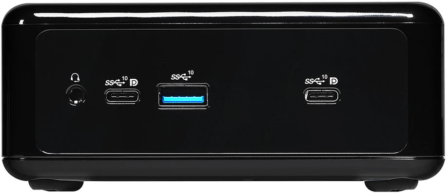 Asrock 4×4 BOX-5400U 0,6L dydžio kompiuteris Juoda FP6 2,6 GHz