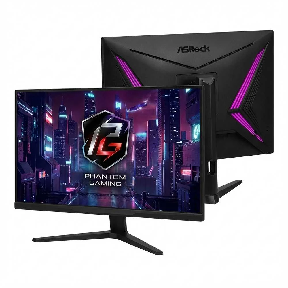 Monitorius ASRock 68.5cm PGO27QFS 16:9 HDMI/DP/USB-C juodas QHD