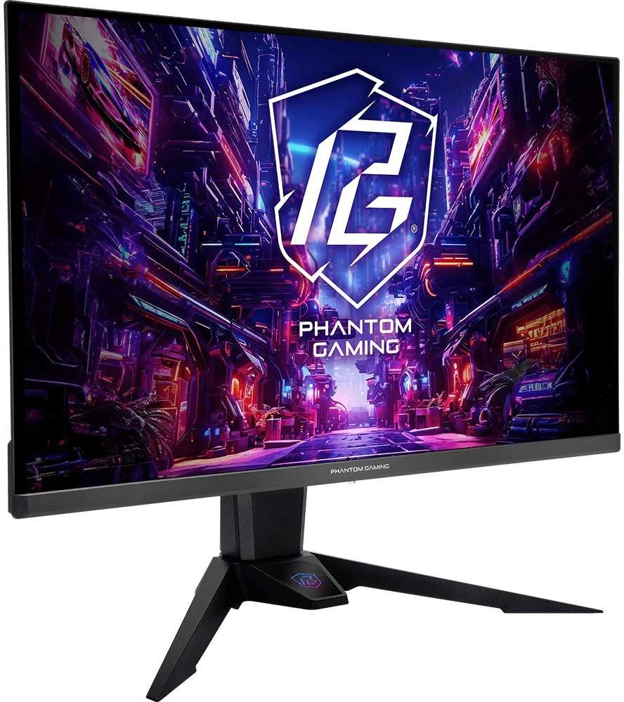 Monitorius ASRock 68.5cm PGO27QFV 16:9 HDMI/DP/USB-C juodas QHD