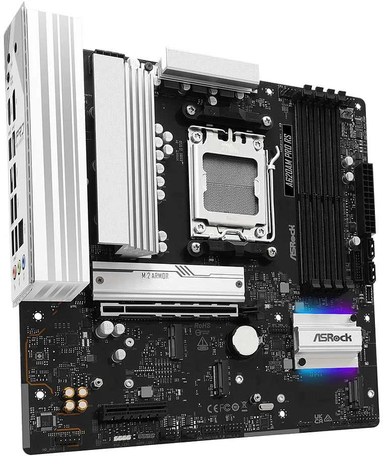 Asrock A620AM-X pagrindinė plokštė AMD A620 Socket AM5 micro ATX