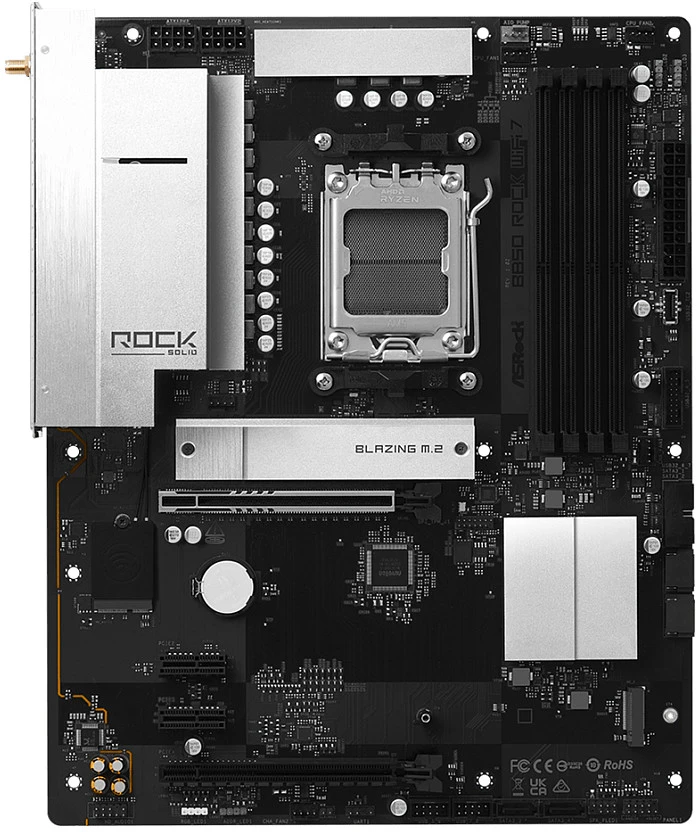 Asrock B850 Rock WiFi 7 AMD B850 Socket AM5 ATX