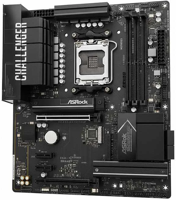 Pagrindinė plokštė ASROCK B850M Challenger WiFi DDR5 AM5 90-MXBU40-A0UAYZ mažmeninė prekyba