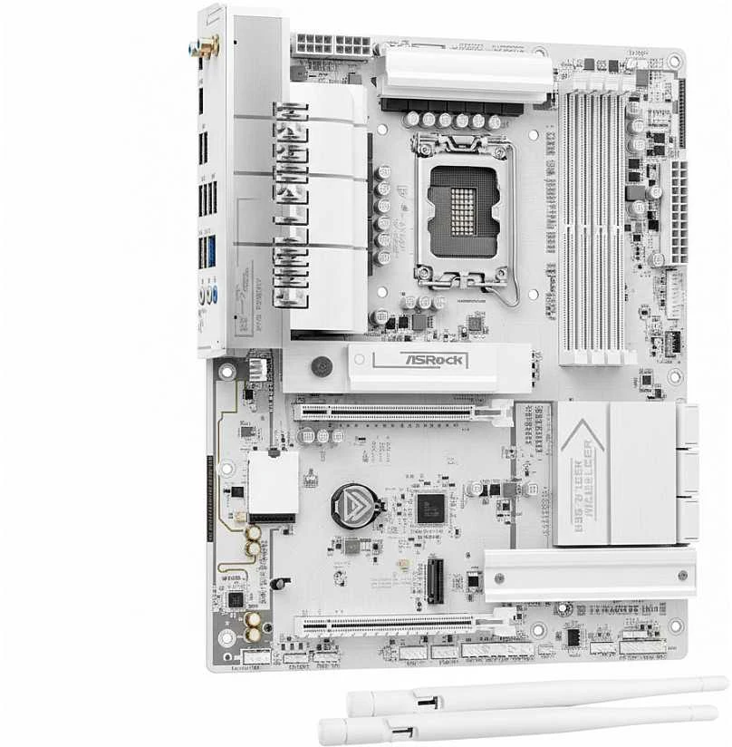 Pagrindinė plokštė ASRock B850M Challenger WiFi Baltas AM5 mATX HDMI/DP DDR5