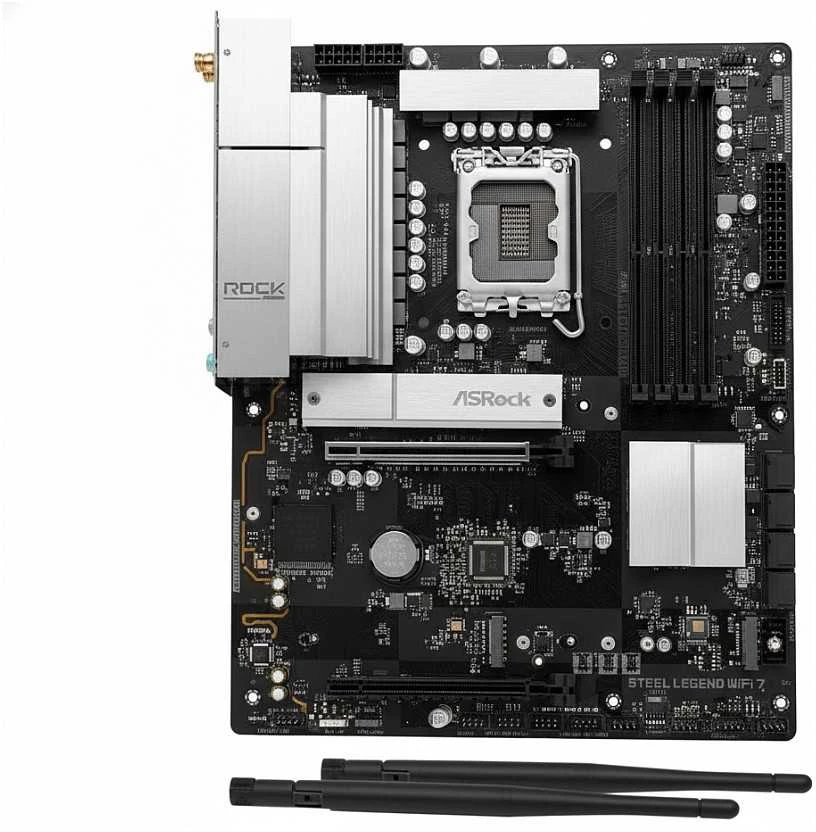 Pagrindinė plokštė ASRock MB Sc AM5 B850M ROCK WIFI, AMD B850, 4xDDR5, 1xDP, 1xHDMI, WiFi, mATX