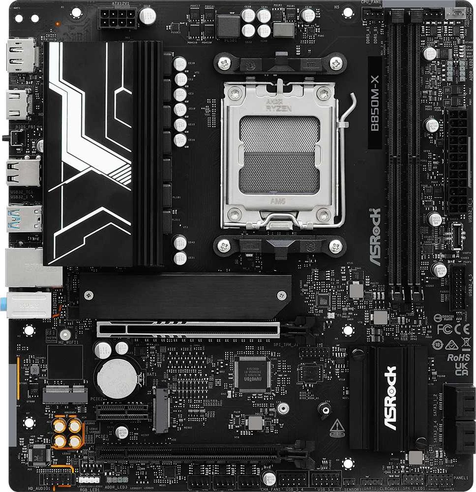 ASROCK B850M-X R2.0 AM5 1xHDMI 1xDP