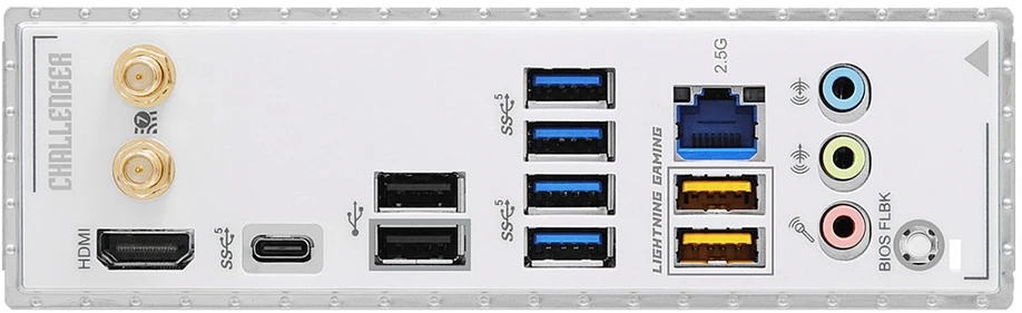 Pagrindinė plokštė Asrock B860 Challenger WiFi Baltas Intel B860 LGA 1851 (Socket V1) ATX