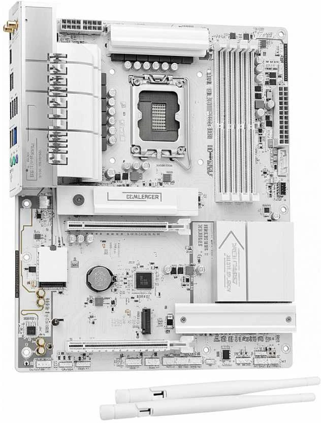 Pagrindinė plokštė Asrock B860 Challenger WiFi Baltas Intel B860 LGA 1851 (Socket V1) ATX