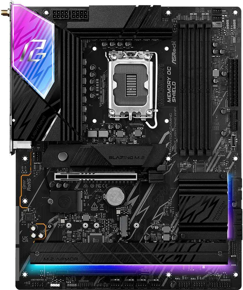 Pagrindinė plokštė ASRock B860 Lightning WiFi