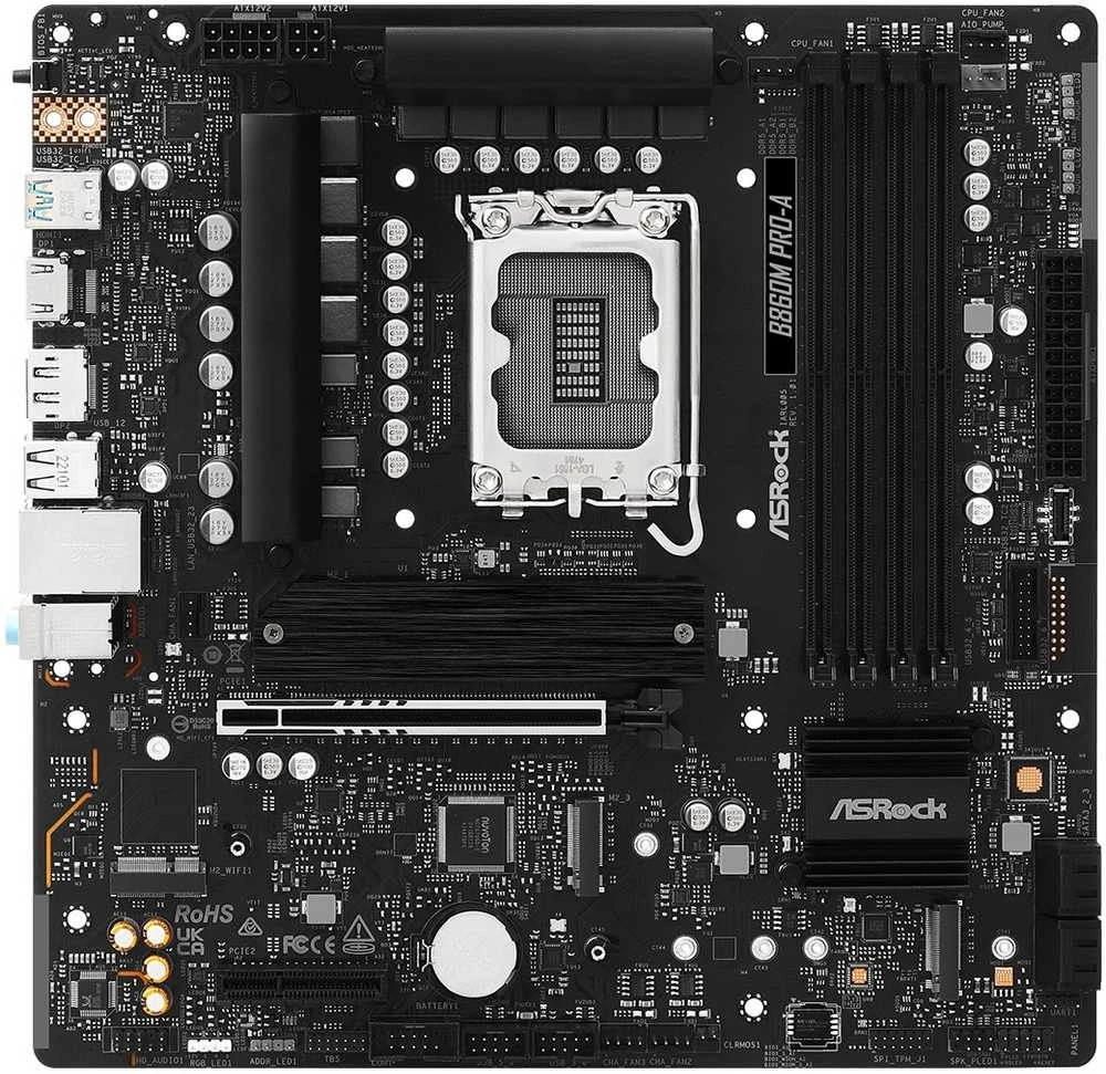 ASRock B860M Pro-A pagrindinė plokštė