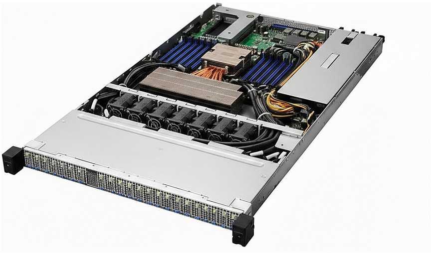 ASRock Barebone 1U vieno lizdo SP5 1U24E1S-GENOA/2L2T
