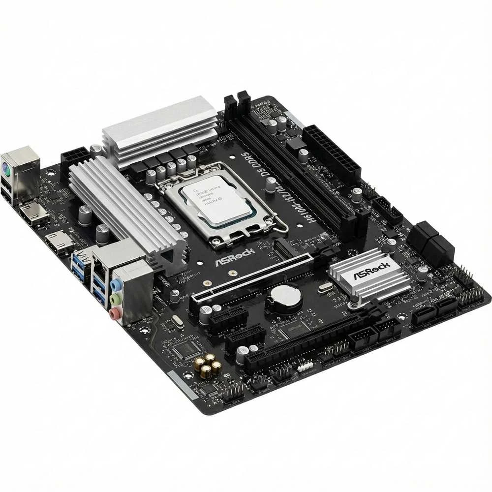 Pagrindinė plokštė ASROCK H610M-H2/M.2 D5 LGA1700 2xHDMI