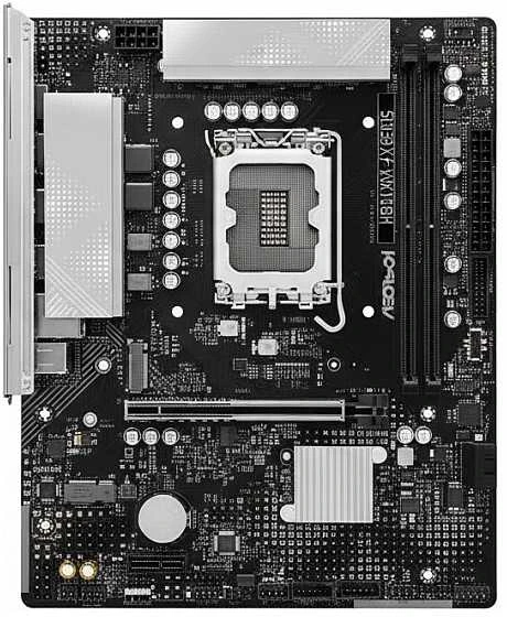 Asrock H810M-X Gen5 WiFi Intel H810 LGA 1851 (Socket V1) micro ATX pagrindinė plokštė