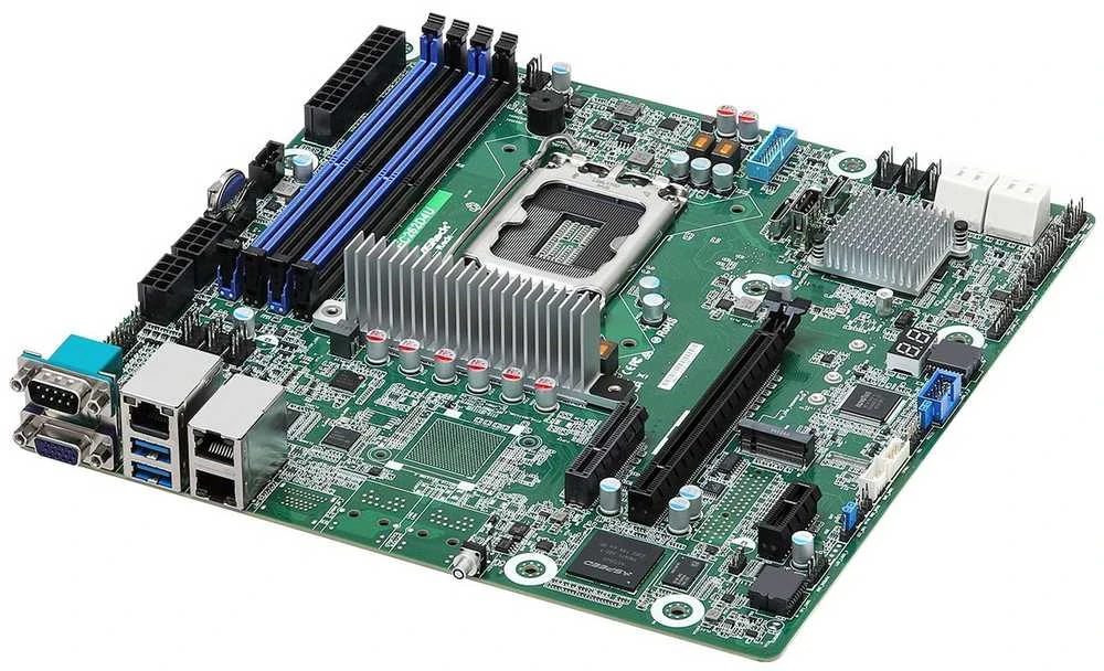 Asrock EC262D4U pagrindinė plokštė Intel C262 LGA 1700 micro ATX