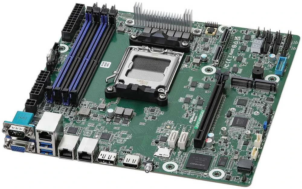 Asrock EPYC4000D4U pagrindinė plokštė KNOLL3 X300 Lizdas AM5 micro ATX