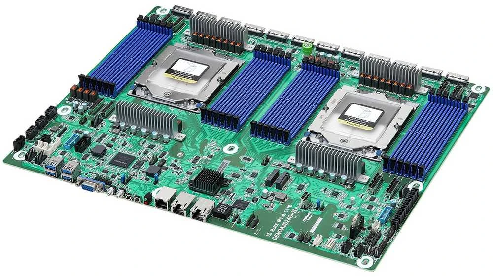 Asrock GENOA2D24G-2L+ pagrindinė plokštė AMD SoC Socket SP5