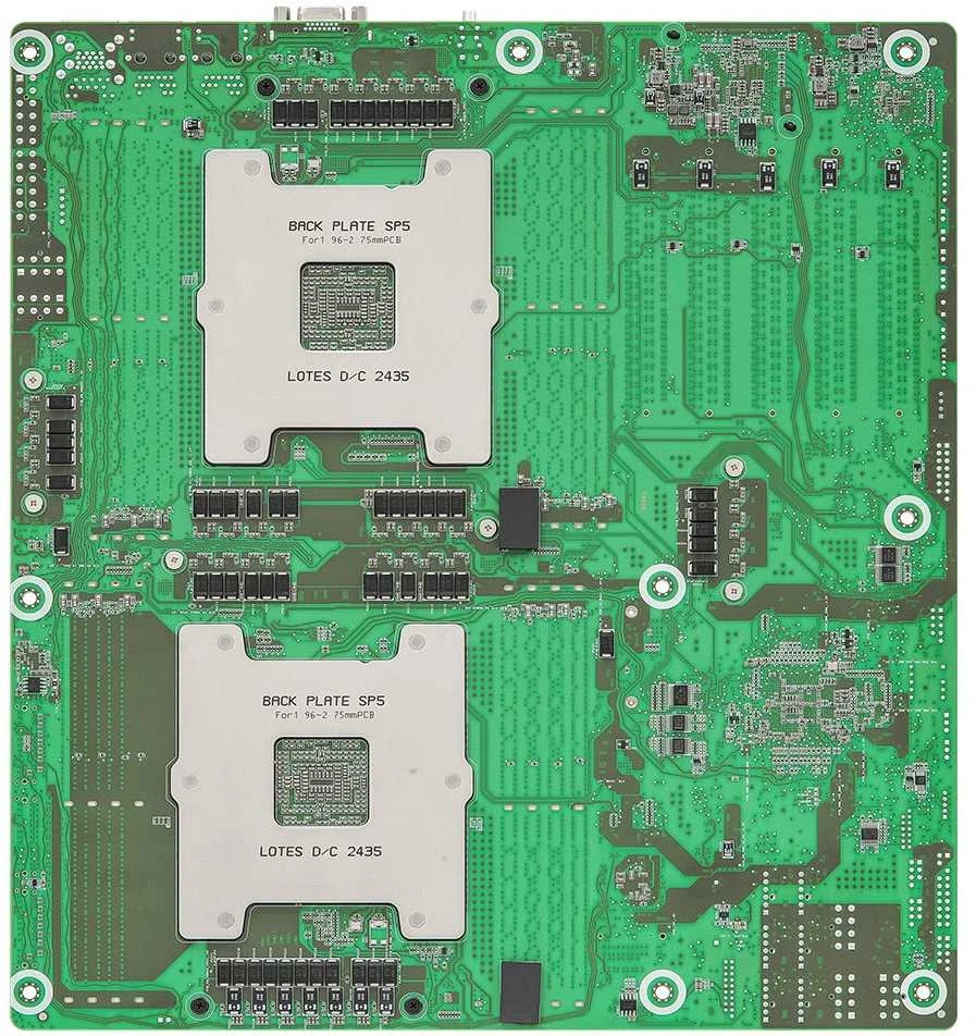 Asrock TURIN2D16-2T pagrindinė plokštė su SP5 lizdu (EEB)