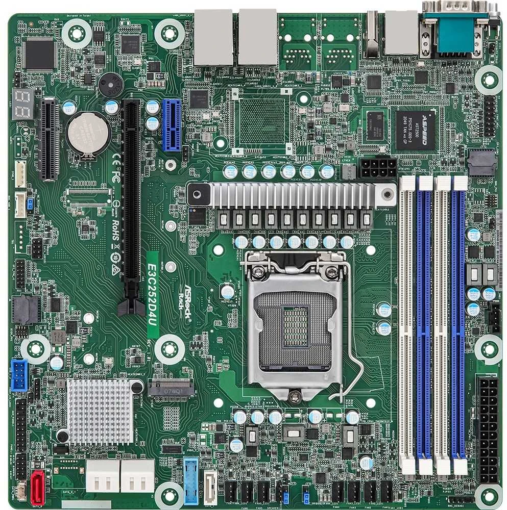 Pagrindinė plokštė Motininė Plokštė - Asrock E3C252D4U