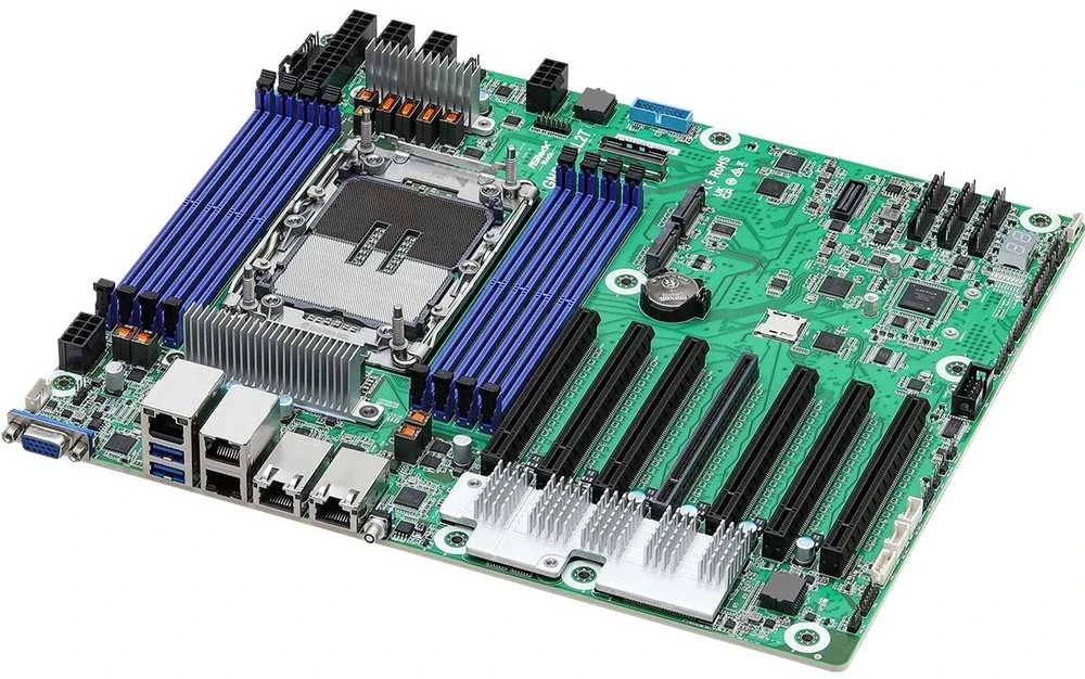 Asrock GNRD8-2L2T pagrindinė plokštė LGA 4710 (E2 lizdas) SSI CEB