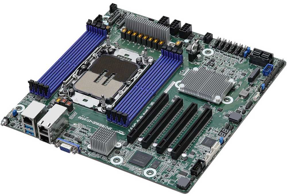 Pagrindinė plokštė ASRock Mainboard SPC741D8UD-2T/X550 micro-ATX LGA 4677