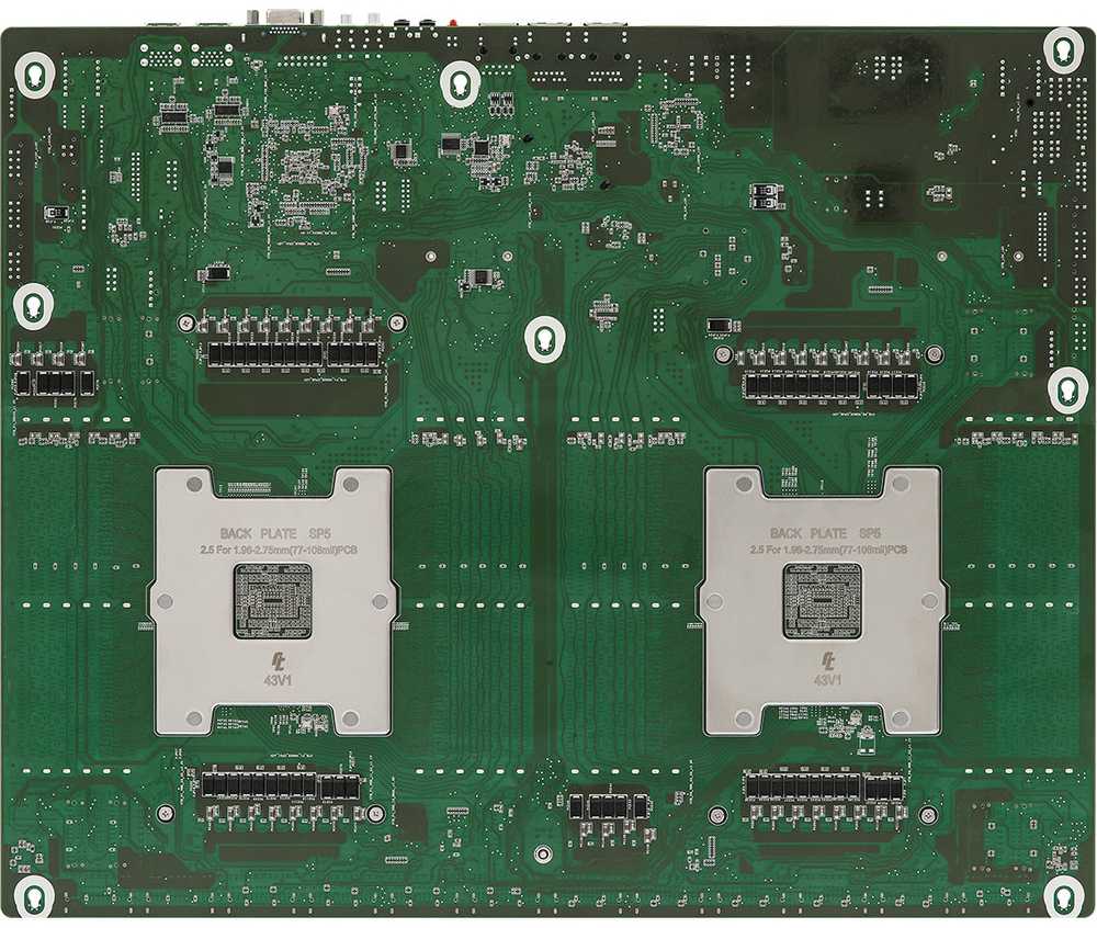 ASRock pagrindinė plokštė TURIN2D24G-2L+/500W patentuotas dvigubas lizdas SP5 viengubas