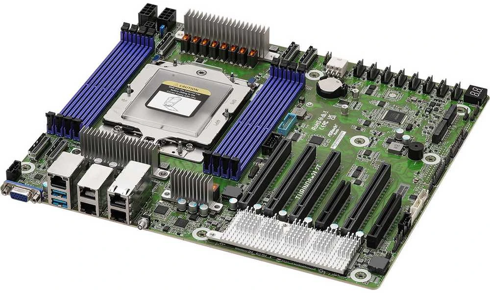 Asrock TURIND8-2L2T pagrindinė plokštė AMD SoC Socket SP5 CEB