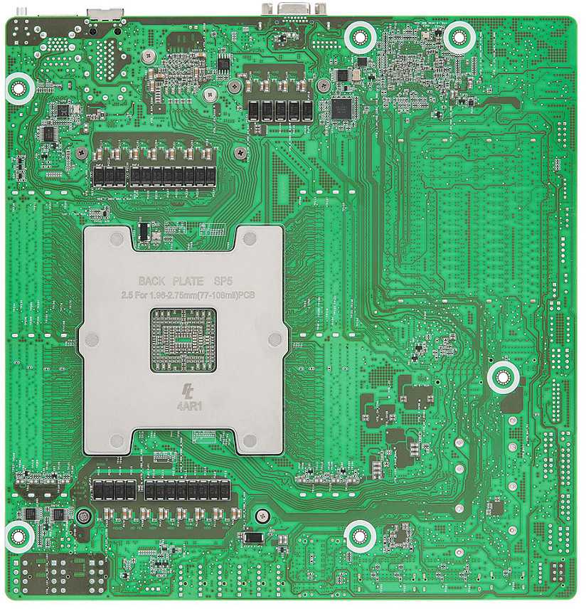 ASRock Pagrindinė plokštė TURIND8UD-2T/X550 gilus „Micro-ATX“ lizdas SP5 viengubas