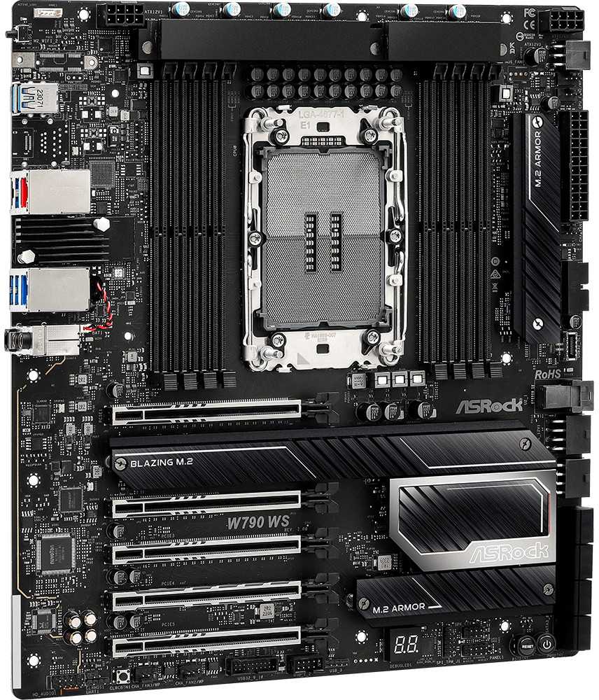 Pagrindinė plokštė Motininė Plokštė - ASRock W790 WS R2.0