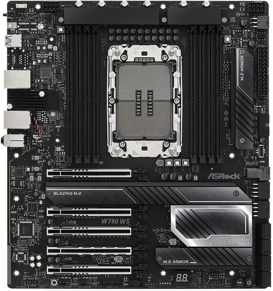 Pagrindinė plokštė Motininė Plokštė - ASRock W790 WS R2.0