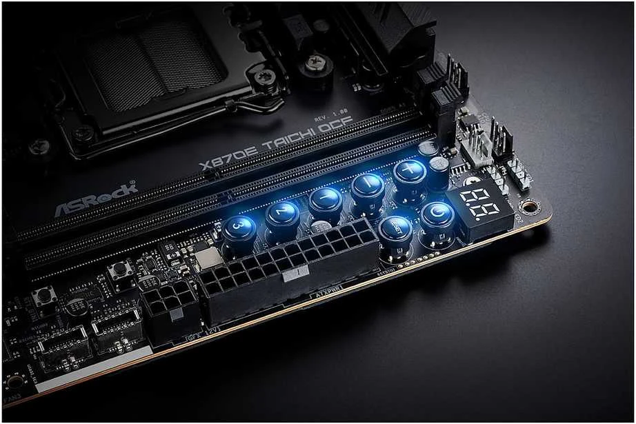 Asrock X870E TAICHI OCF pagrindinė plokštė