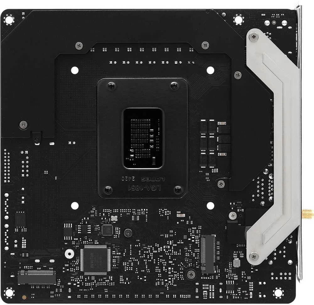 ASRock Phantom Gaming Z890I Nova WiFi Intel Z890 LGA 1851 (Socket V1) mini ITX pagrindinė plokštė
