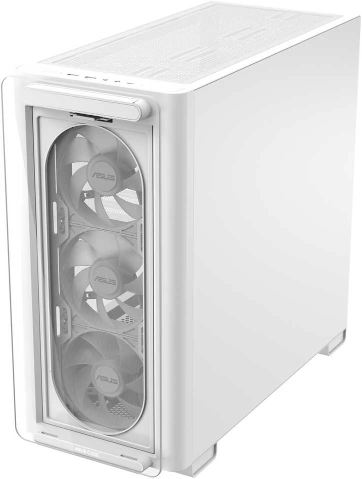 ASUS A23 PLUS ARGB Baltas Computer Case Baltas