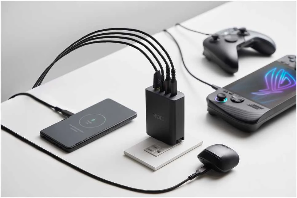 Asus ROG 140W USB-C GaN įkroviklis
