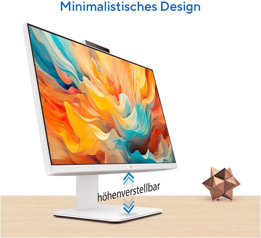 Stacionarus kompiuteris Asus AIO ExpertCenter P4 V440VAK-WPC952W i3 1315U/8GB/512SSD/W11Home Weiss